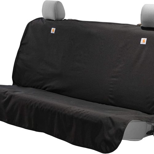 Carhartt Quick-Fit Nylon Duck Seat Protector, Durable Pet Seat Cover, Bucket Seat & Bench Seat Throws