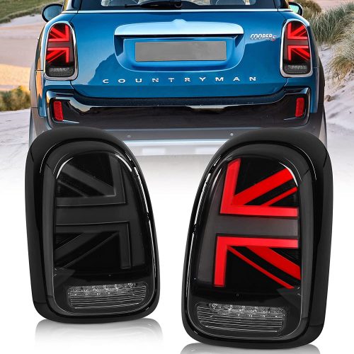 Huray LED Tail Light Fits for Mini Cooper Countryman F60 2017-2020, DRL Tail Lamp for Mini Cooper Accessories Plug & Play Driver and Passenger Side